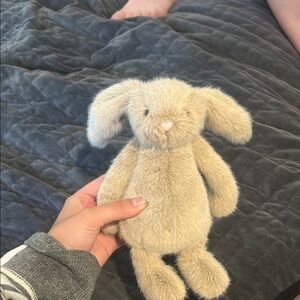 Jellycat Plush Beige Bunny Stuffed Animal